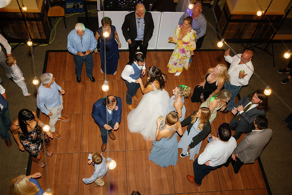 Dance Party at the Reception