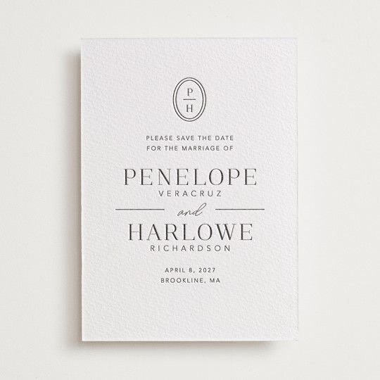 Minted's Cosmopolitan Elegant Black and White