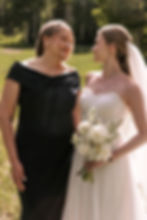 Mother of the Bride Black Crepe Dress