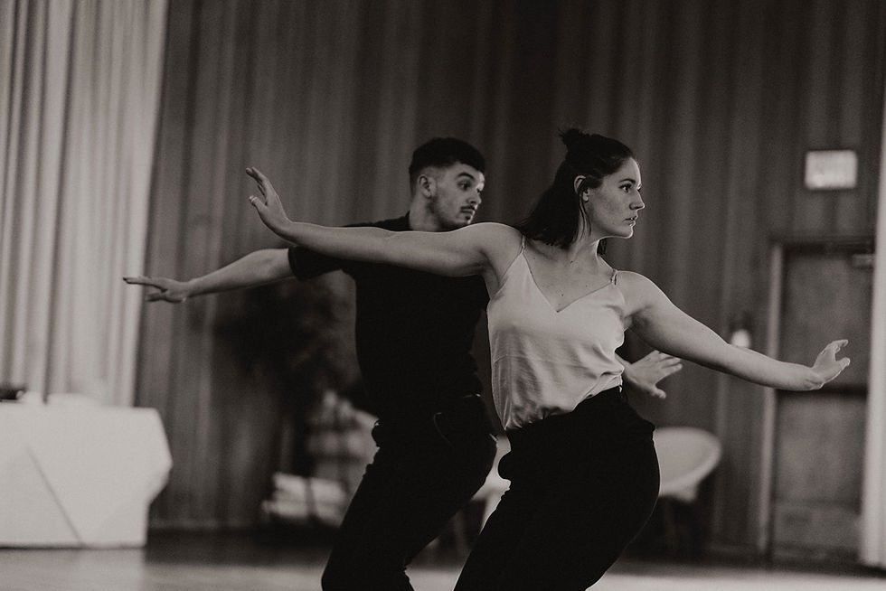 Dance Performance prior to a wedding dinner