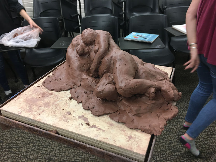 Reclined Figure Study: Feb. 14th