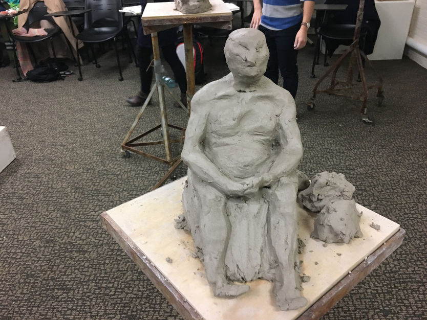 First Figure Sculpture Study