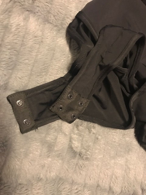 Thumbnail: Black Eyelet Bodysuit