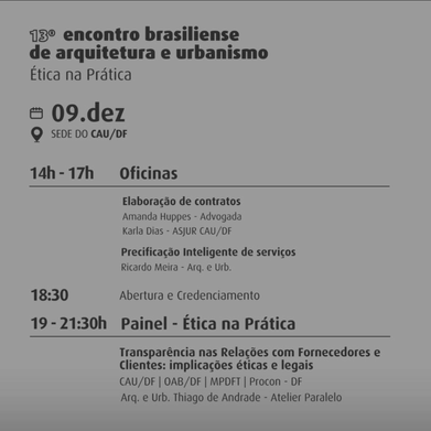 Sócia do escritório promove oficina de contratos arquitetônicos no CAU/DF