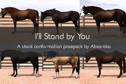 sims 3 stock conformation poses posepack