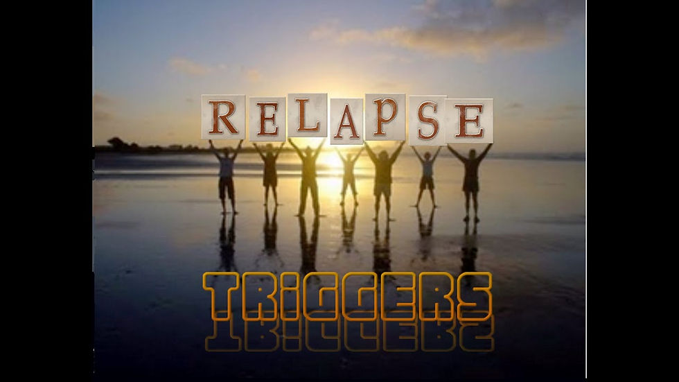 relapse prevention and relapse triggers