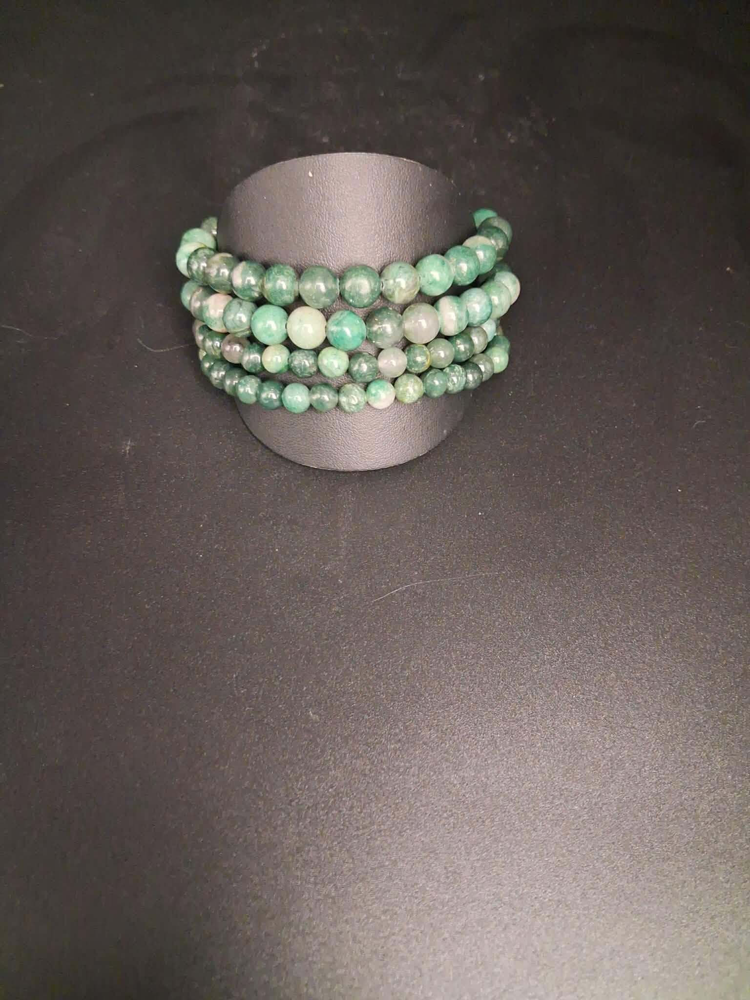 Bracelet Fuschite (Mica vert)