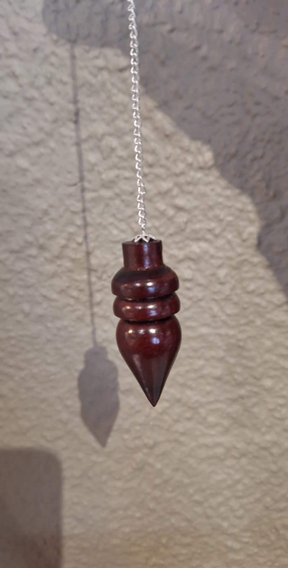 Pendule goutte Bois de rose