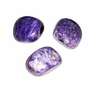 Pierre roulée Charoïte