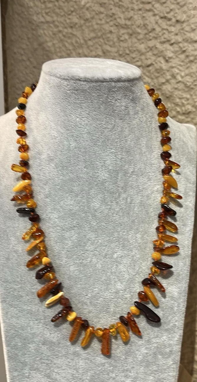 Collier Ambre #9