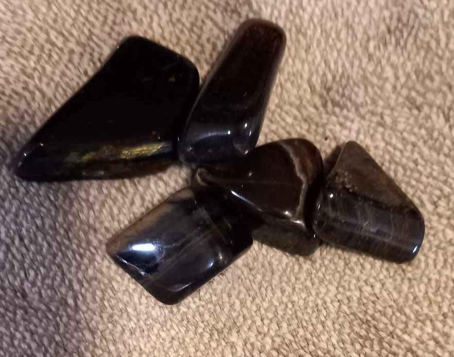 Pierre roulée Œil de Faucon