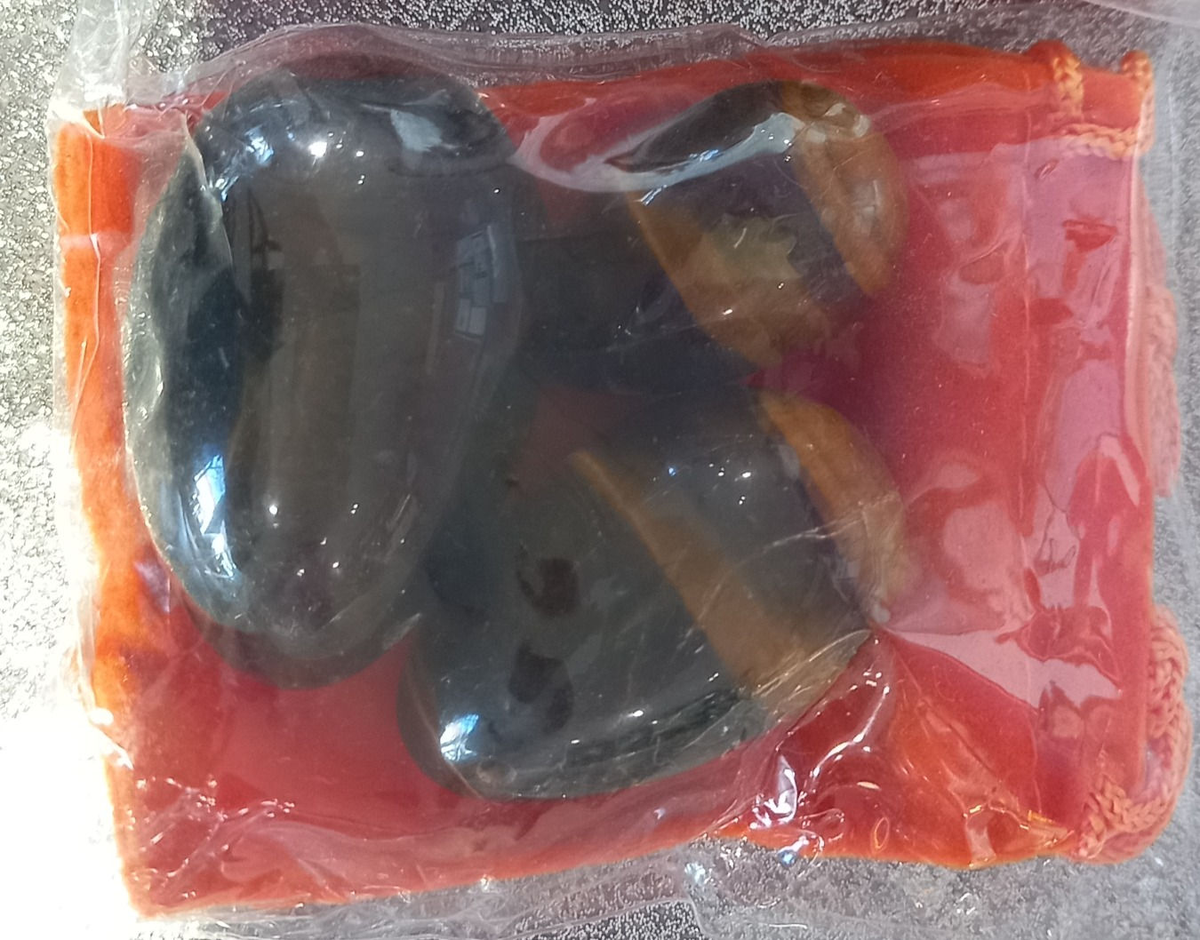 Coffret Œufs de Yoni Œil de Tigre