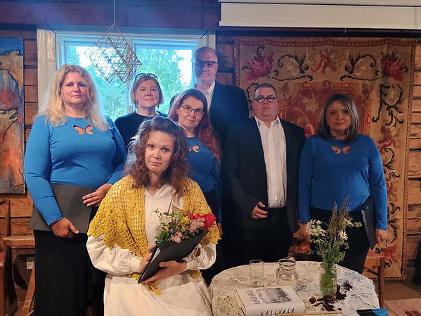 ET teater esines Lydia Koidula lavastusega Minu Elu juulis 2024.