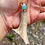 Thumbnail: Elk Antler and Turquoise with Brass Custom Pendant Necklace
