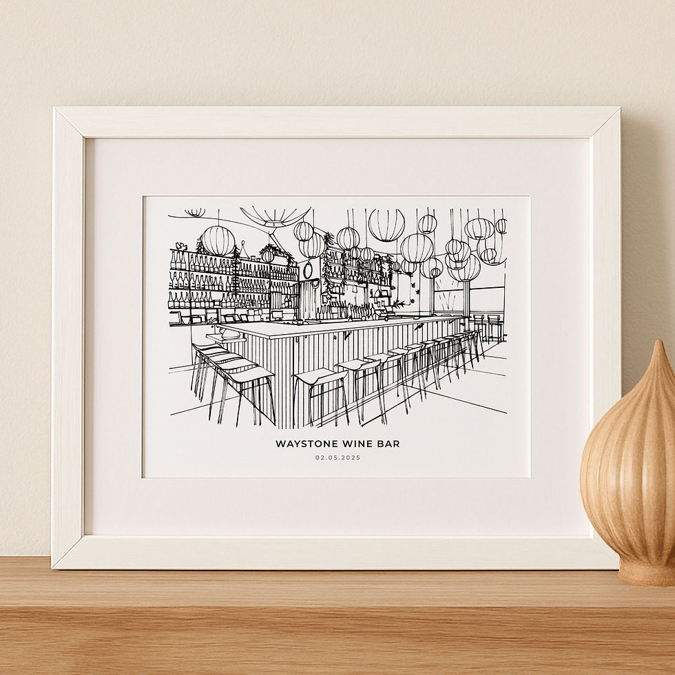 Thumbnail: Custom Restaurant or Cafe Interior Sketch