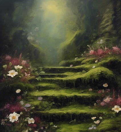 deep tones, moss, flowers, holy, sacred .jpg