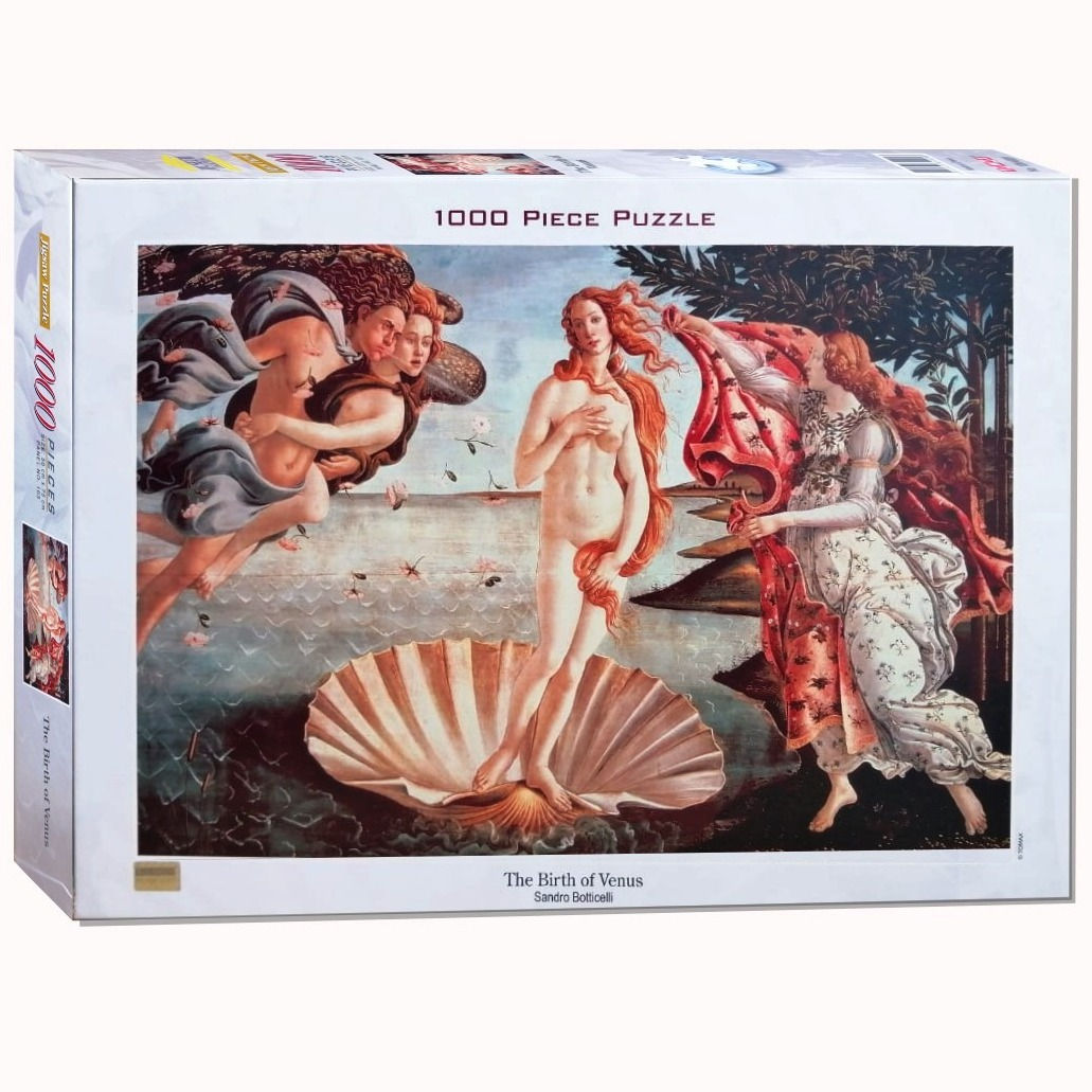 The Birth of Venus Rompecabezas de 1000 piezas Tomax