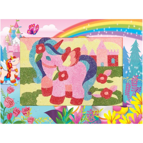 Miniatura: Glitter Sand Art My Unicorns