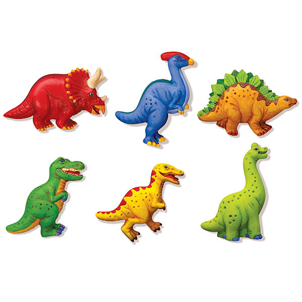 Miniatura: Mould & Paint Glow-In-The-Dark Dinosaur