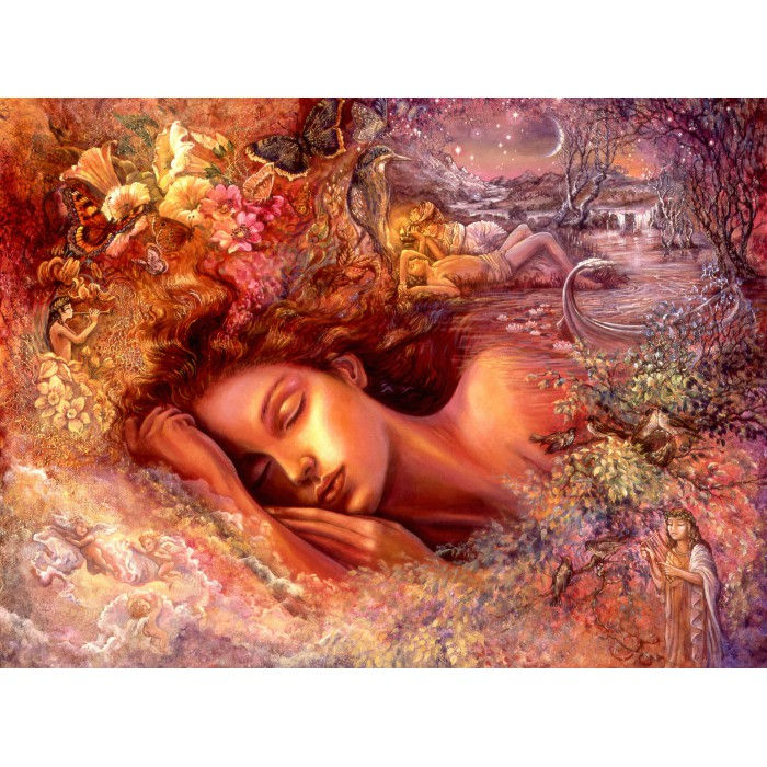 Miniatura: Psyche's Dreams Josephine Wall Rompecabezas de 2000 piezas Grafika