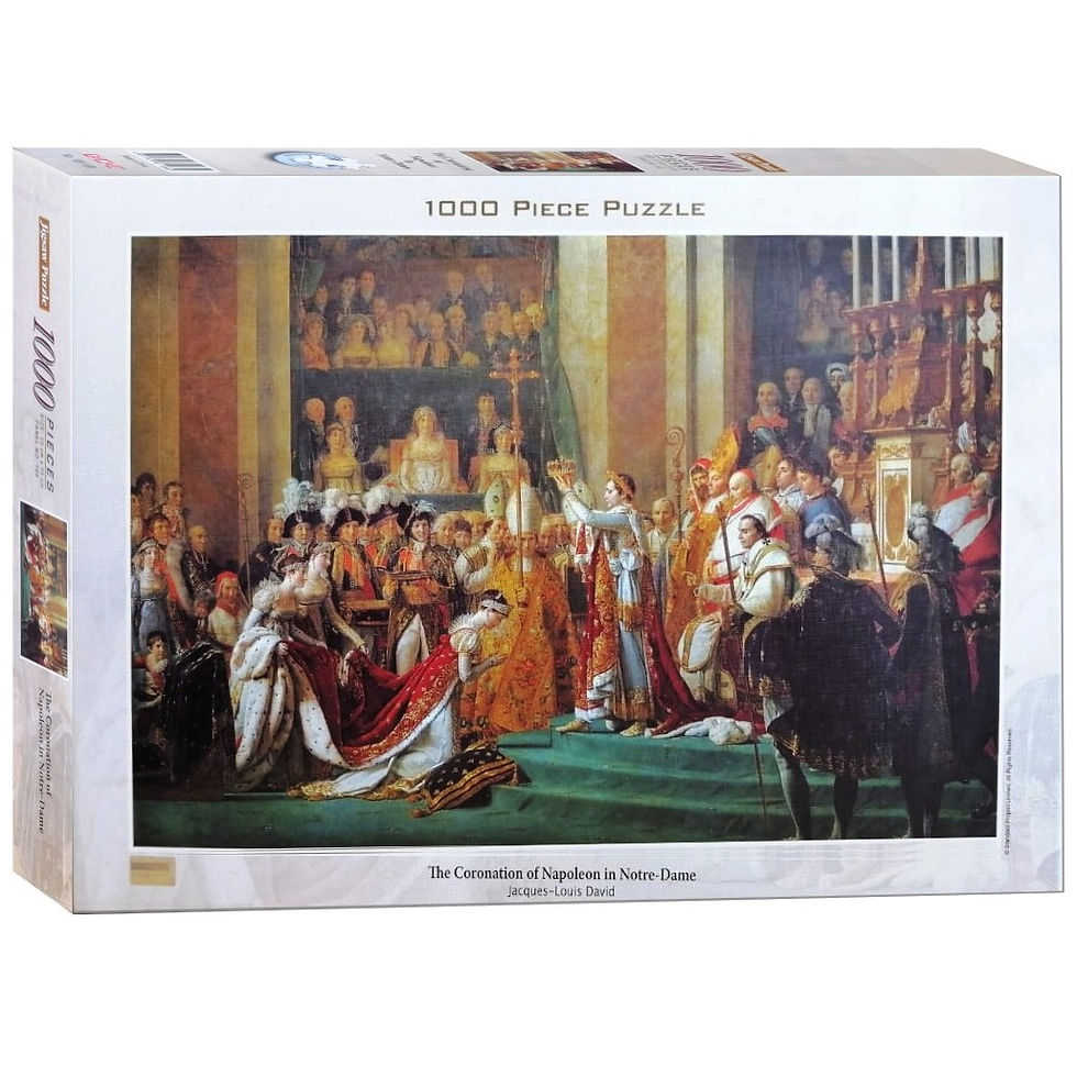 Miniatura: The Coronation of Napoleon in Notre-Dame