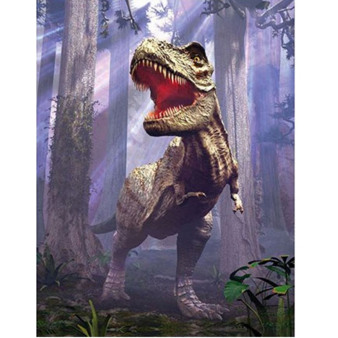 3D Live Life Pctures - T-rex Scene