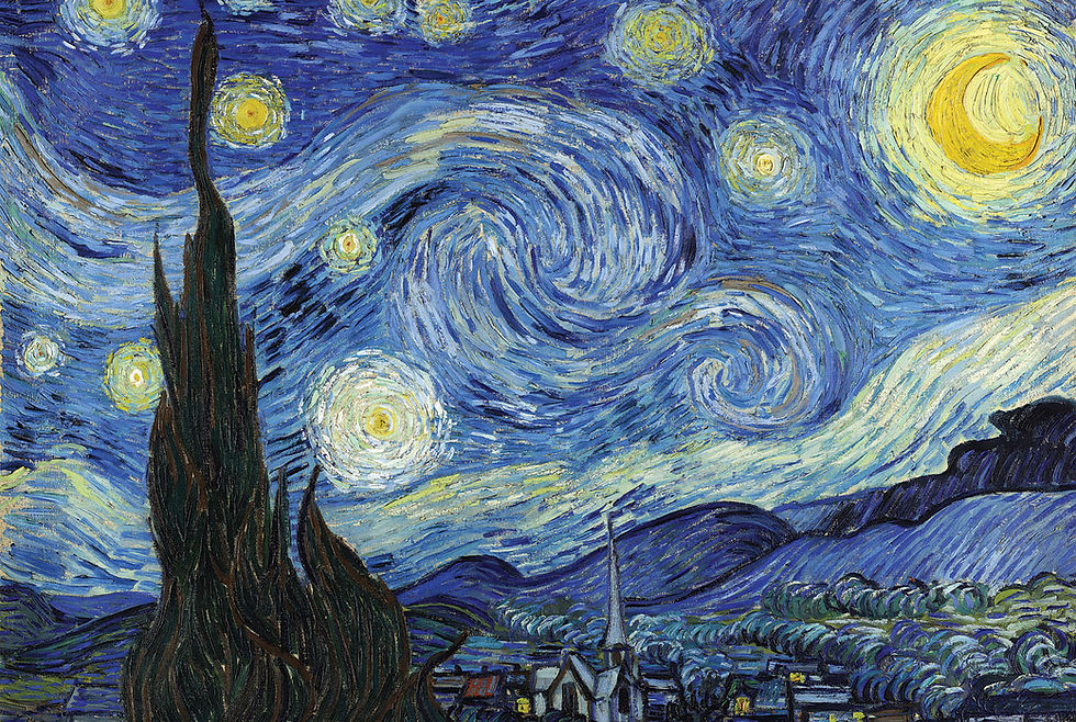 Miniatura: Starry Night van Gogh