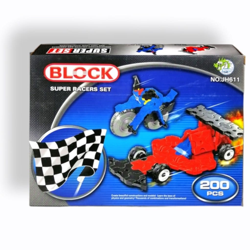 Blocks Super racers Juego de construcción