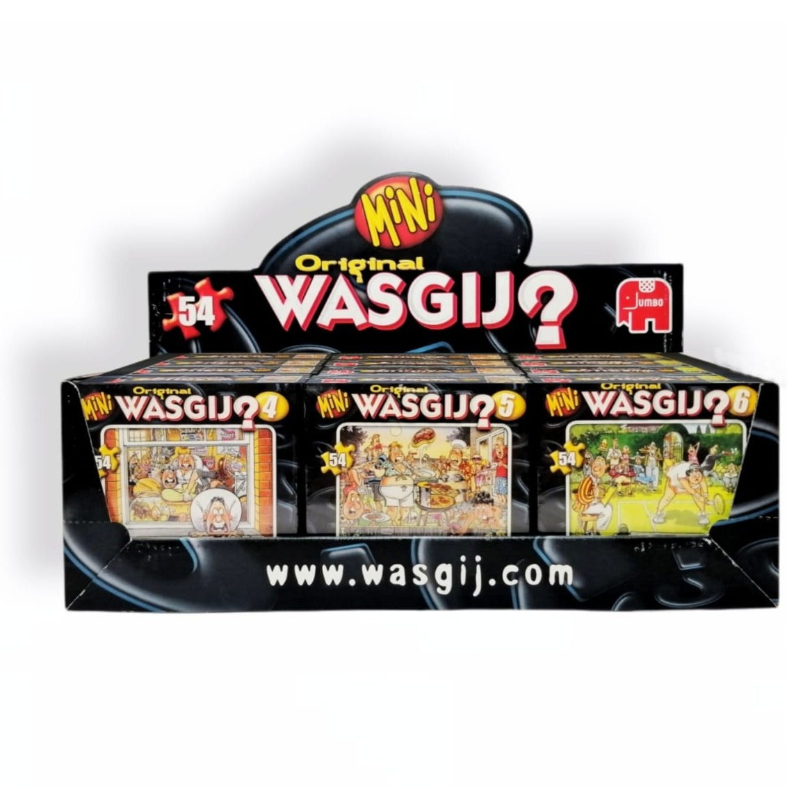Mini Wasgij? Caja de 12 Rompecabezas 12 x 54 Jumbo