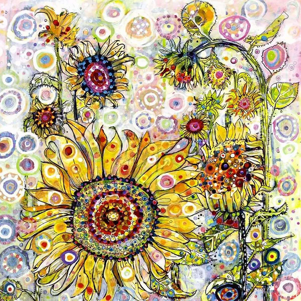 Miniatura: Sunflowers Sally Rich Rompecabezas de 1000 piezas Grafika