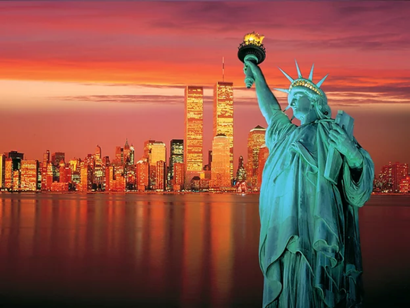 Miniatura: Statue of Liberty, USA Rompecabezas Mini 1000 Tomax