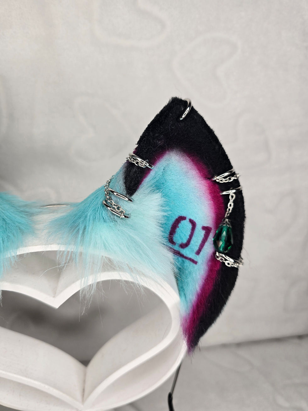 Thumbnail: 01 Harmony | "Made To Order" Hatsune Miku Inspired Teal Cat Ears