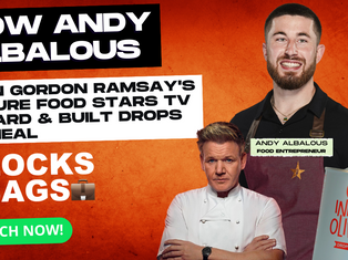 How Andy Albalous Won Gordon Ramsay's Future Food Stars Award & Built Drops of Heal