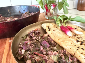 Mung Dal & Spring Greens