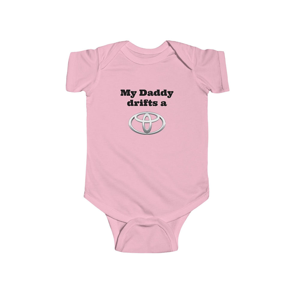 Thumbnail: My Daddy drifts a Toyota Infant Fine Jersey Bodysuit