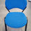 Miniature : Lot 2 chaises visiteurs bleues (Qté : 1) CHA242