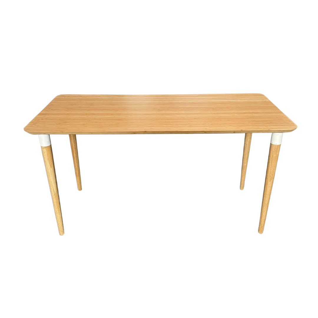 Bureau IKEA Anfallare en bambou 140 x 80 cm (Qté : 12) BUR199