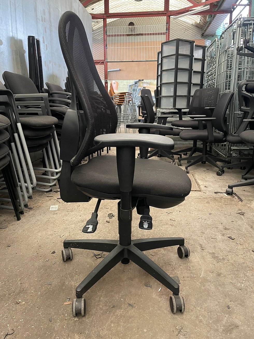 Miniature : Fauteuil de bureau synchrone Open Point Maxiburo (Qté : 14) | FAU239