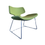 Miniature : Fauteuil design Materia Bone vert (Qté : 3) CHA325