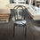 Miniature : Chaise de bistrot noire sans dossier rembourrés (Qté : 45) CHA374