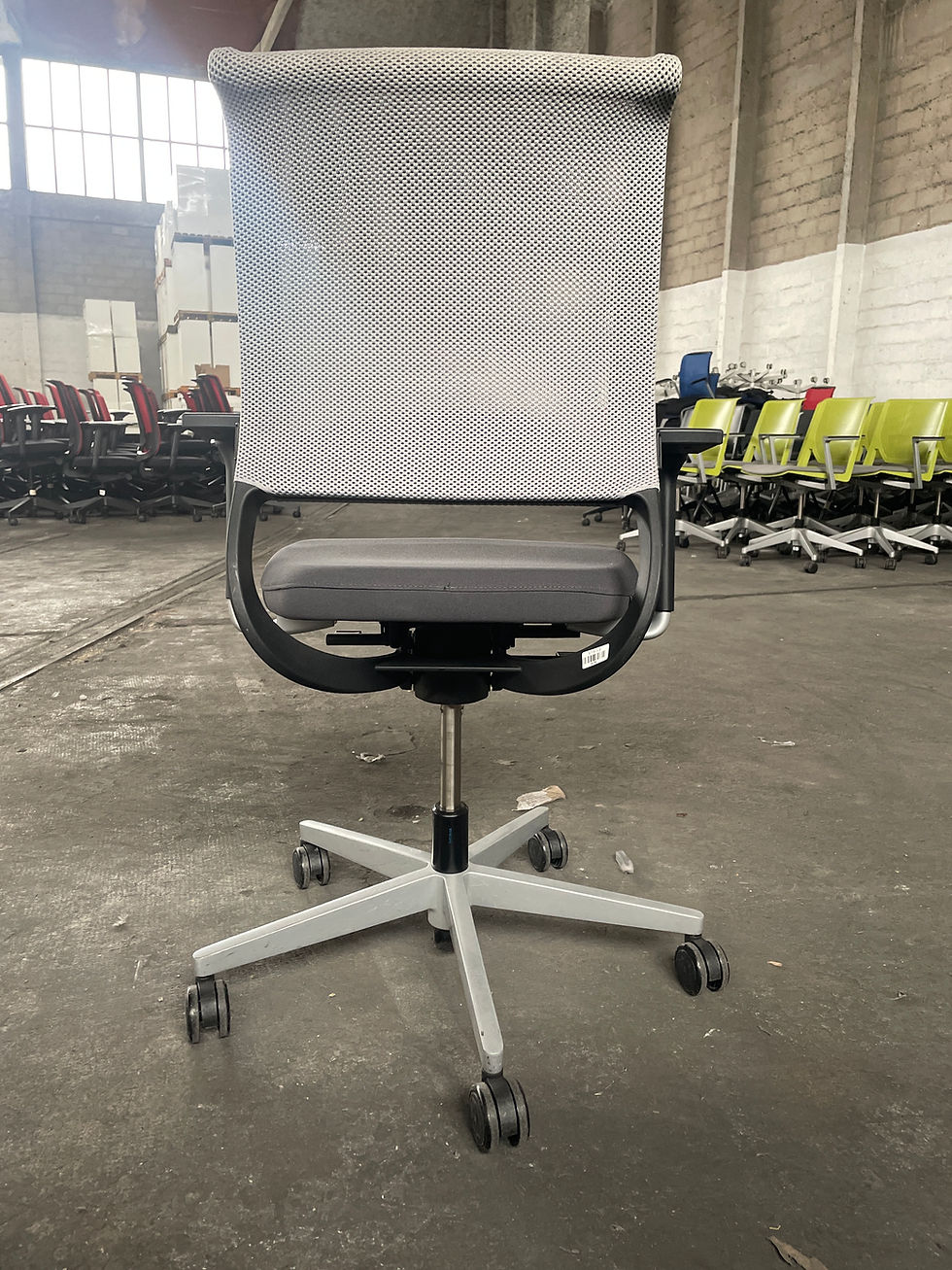 Miniature : Fauteuil à roulettes Sedus - gris (Qté : 86) FAU254