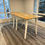 Miniature : Table / bureau haut type open-space 6 personnes (Qté : 2) TAB287