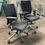 Miniature : Lot de 2 - Fauteuil gris et noir avec accoudoirs (Qté : 1) FAU332