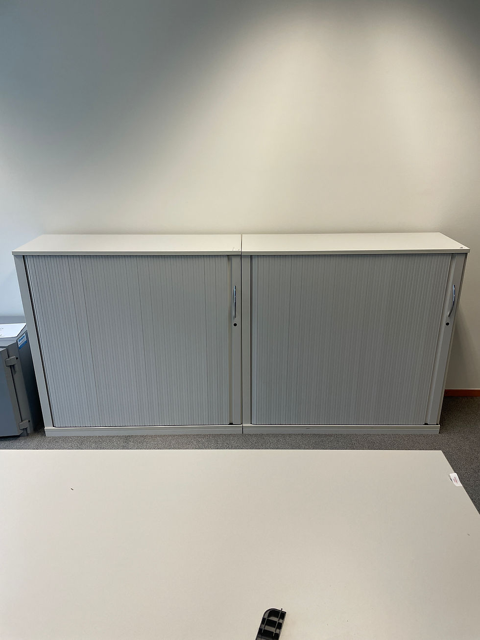 Miniature : Armoire blanche moderne 3/4 porte coulissante sans clé (Qté 1) ARM352