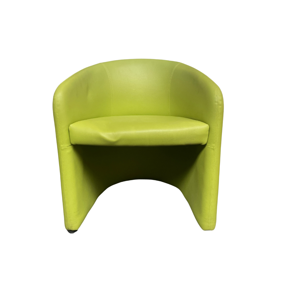 Chauffeuse d'accueil MAJIC 2 Vinyle non feu M1 - Anis (Qté : 1) ACC114