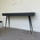 Miniature : Console 1 tiroir en bois noir (Qté : 2) ARM453