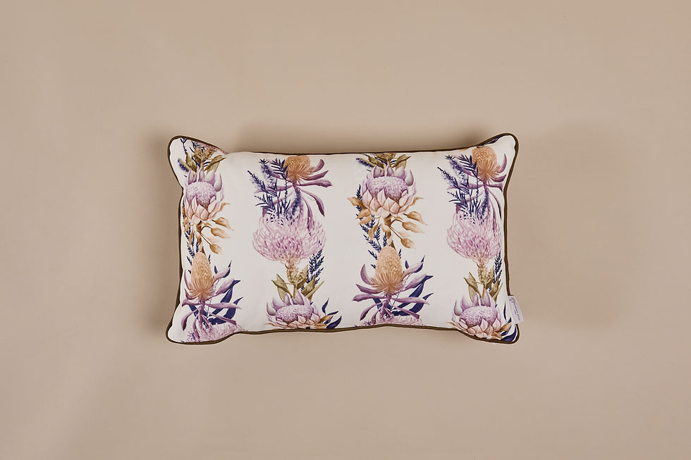 Thumbnail: 'Desert Flowers' - 50x30 Outdoor Cushion