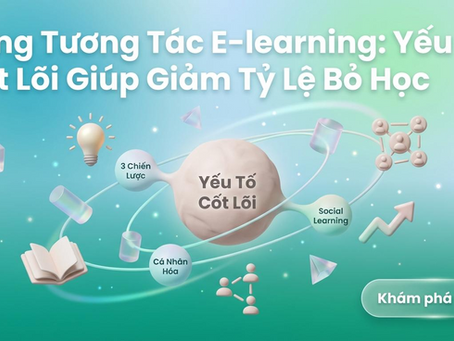 Sự Thật Bất Ngờ: Yếu Tố Quan Trọng Nhất Để Tăng Tương Tác E-learning Không Phải Là Gamification