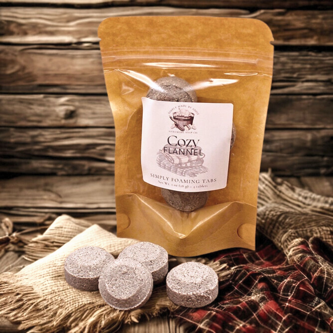Simply Foaming Tabs – Cozy Flannel