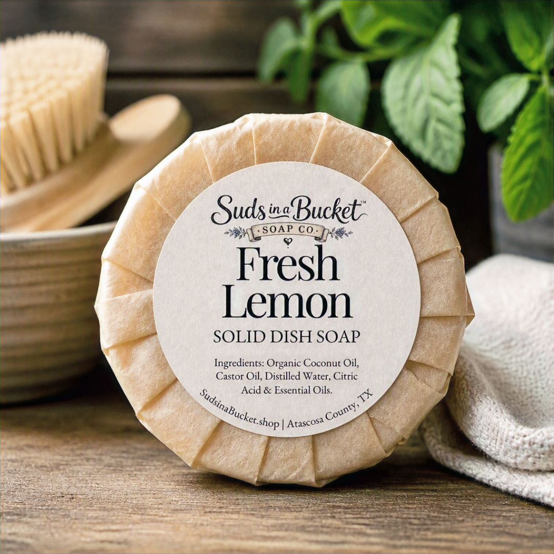 Fresh Lemon - Solid Dish Soap Refill
